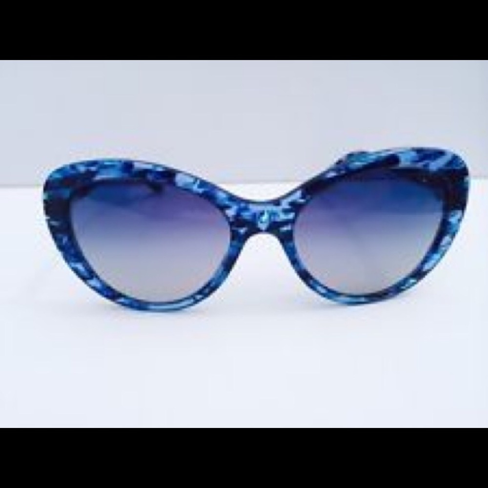 Tiffany & Co. Blue Havana Sunglasses